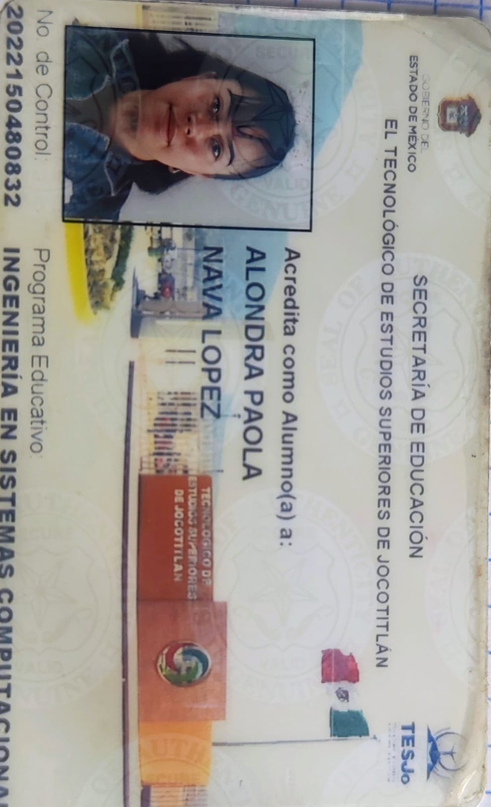 Credencial de estudiante